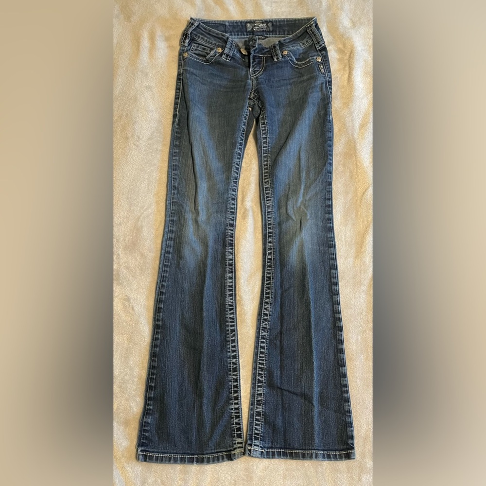 Silver jeans